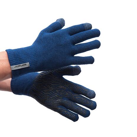 Gants en laine Sensor Merino bleus