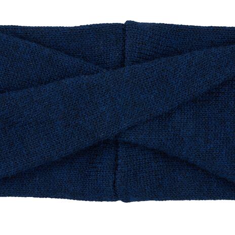 Vlnka Wool Headband C03 Navy