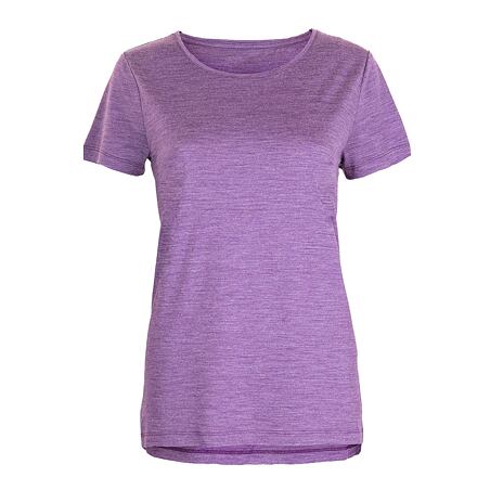 T-shirt pour femmes Merino Cooler TruLite 5AM Club Thermowave, violet