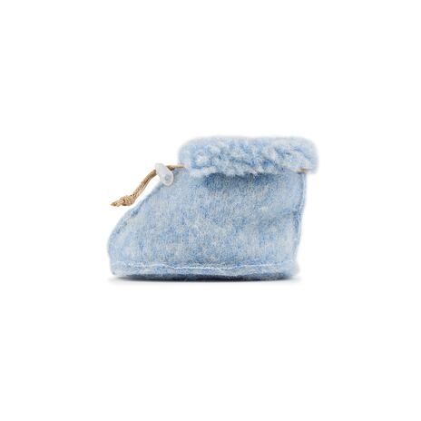 Woolen Baby Booties Blue