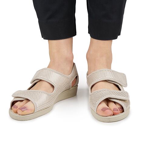 Halux-Verbandsandalen für Damen Marina beige