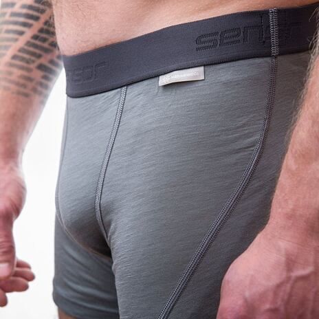 Pánske funkčné trenírky Sensor Merino Active sivá