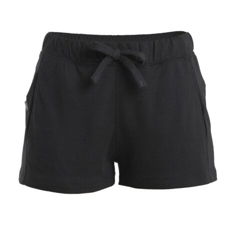 Dámské šortky Merino Blend 200 Crush Shorts Icebreaker Black