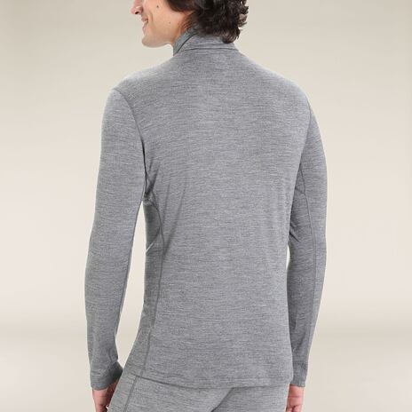Pánské tričko Merino 200 Oasis LS Half Zip Icebreaker Gritstone
