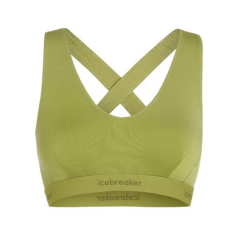 Podprsenka Merino 125 Cool-Lite Sprite Racerback Bra Icebreaker Olive