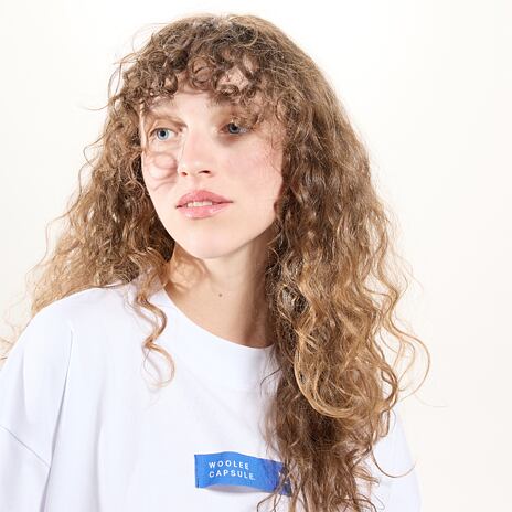Shirt aus Bio-Baumwolle Woolee Capsule weiß
