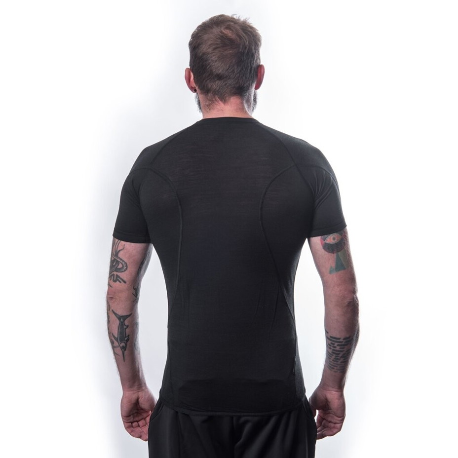 Pánské funkční triko Sensor Merino Air černá