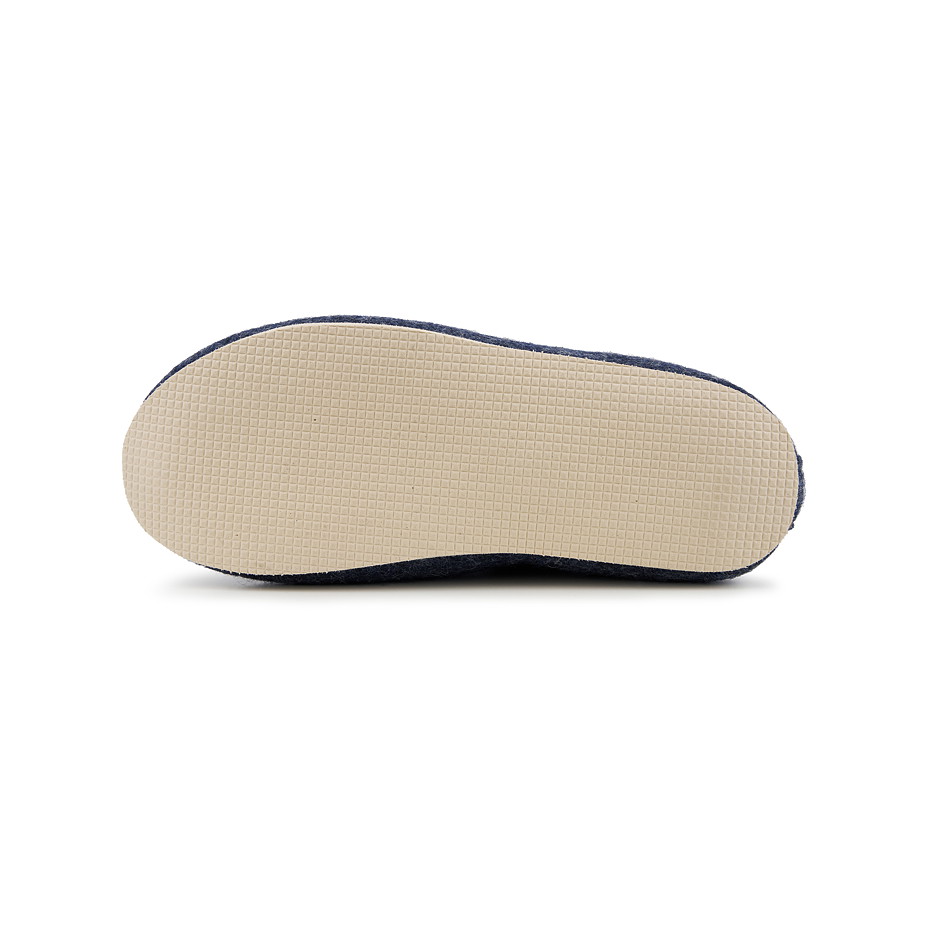 Dětské vlněné filcové bačkory Mika modrá