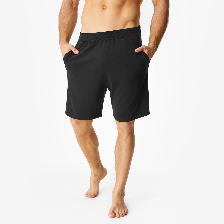 Pánské kraťasy s Merino vlnou na gumu černá