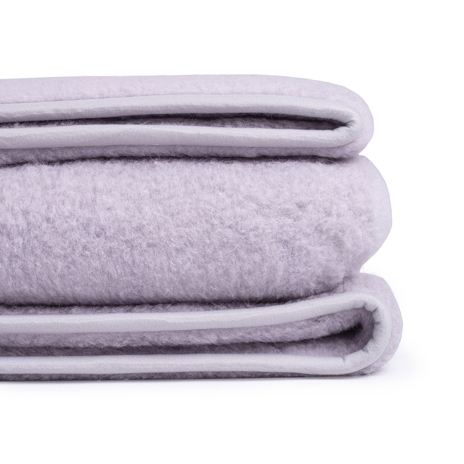 Gyapjú takaró - ezüst színű - egyrétegű