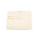 Bavlněný vaflový přehoz krémová