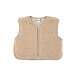 Kinder wollen vest Junior, beige