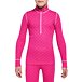 Funktionsshirt mit Reißverschluss für Mädchen Merino XTREME Thermowave rosa