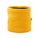 Knitted merino neck warmer KAMA S26 - Yellow