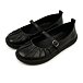 Damen Ballerinas für breite Füße Cecilie, Schwarz