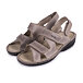 Women's “Alena“ Orthopaedic Leather Sandals Beige