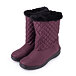 Women's Quilted Snow Boots Red