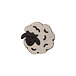 Broche en bois mouton Vlnka naturel