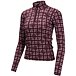 Funktionsshirt für Damen mit Stehkragen Merino Maristua Lundhags weinrot