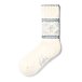 Merino Wool Socks Snowflake White