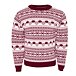 Vlnka Wool Sweater in Nordic Design S20 Red