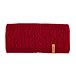 Bandeau Vlnka C04 en laine rouge