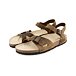 Women's anatomical cork sandals Jindra brown