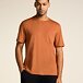 Heren T-shirt Merino 150 Tech Lite SS Relaxed Pocket Tee Icebreaker Dusty Clay