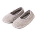 Wool Ballerina Pumps Grey