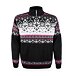 Unisex sweater merino Kama 371 Gore-Windstopper -  Black