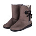 Women's Winter Boots with Wool Lining Dark Brown