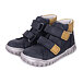 Kids’ “Pepe“ Leather Velcro Sneakers Blue