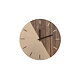 Wooden Clock Natural