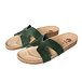 Dames kurken anatomische sandalen ”Zora” groen