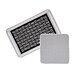 Cotton Bathroom Mat Set Gray