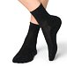 Women's warming socks from viscose, dark grey