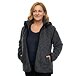 Sweatshirt aus Schafwolle 2in1 dunkelgrau