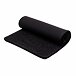 Merino wool yoga mat Black