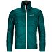 Men’s Ortovox Piz Boval Jacket Pacific Green