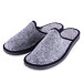 Men's Felt Slippers Grey