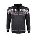 Pulover tricotat Merino Kama 4045 - Gri închis