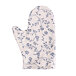 Oven Mitt with Magnet Blue Blossom