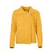 Vlnka Women's Wool Sweater S04 Yellow