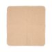 Badkamermat van gerecycled katoen beige