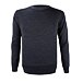 Pulover unisex merino KAMA 4101  Gri închis