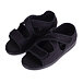 Open-Toe Wide Access Bandage Shoes Black