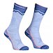 Women's Merino Ortovox Tour Long Socks Ice Waterfall