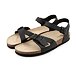 Men's cork anatomical sandals Jindra black