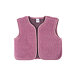 Kinderwollen vest Junior, roze
