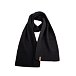Fular tricotat Merino Kama S07 - Negru
